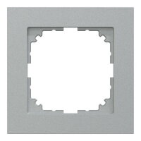 Rámeček Merten M-Pure, jednonásobný, aluminium, matný plast MEG4010-3660