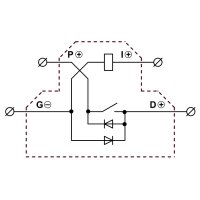 Svorka RSE KT U 8A - 30V DC , 30V DC(ovl.) ELEKTRO BEČOV A128209