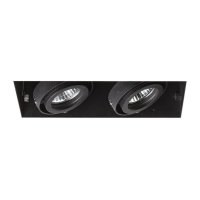ELECTRA II černá 230V GU10 2x50W RENDL R12053