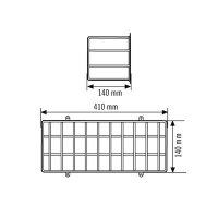 EsyLux EN10017841 Ochranný koš pro svítidla SLA 14 BASKET GUARD