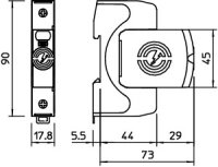 OBO V20-1-385 Svodič přepětí  typ 2 1P 40kA(8/20) 385V