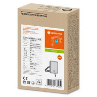 Reflektor LEDVANCE Essentials Floodlights Sensor 10W 6500K