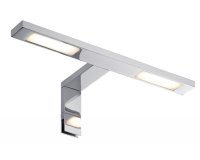 Svítidlo nad zrcadlo a skříň Galeria LED Double Hook 2x3,2W chrom 993.85 99385