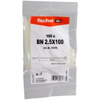 Stahovací páska bílá BN 2,5x100 FISCHER 87478