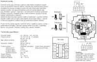 ABB Reflex Si FAP 1002 Tlačítko prosvětlené dvojnásobné (2 červené diody LED)