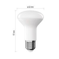 LED žárovka Classic R63 E27 7W (60W) 806 lm teplá bílá EMOS ZQ7E41