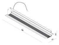 XTRIM M REC. STRUCT. LINEAR PROFILE with