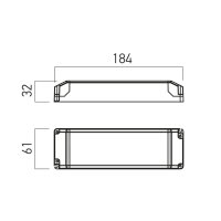 DRIVER DIMMABLE TC 24V 50W IP20