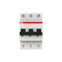 S203M-C50 3 fázový jistič 50 A char. C 10kA ABB 2CDS273001R0504
