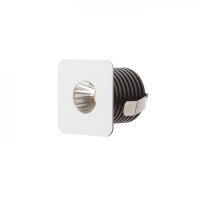 RIO SQ zápustná bílá 230V LED 3W 22° 3000K RENDL R12350