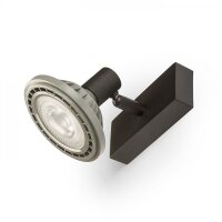 TRICA I nástěnná černá 230V GU10 25W RENDL R13372