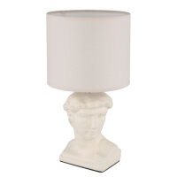 Stolní lampa HERMES bílá matná 1x40W E14  GLOBO 21732CU