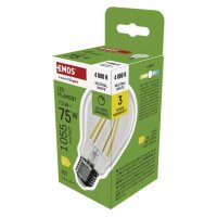 LED žárovka Filament A60 E27 7,5 W (75 W) 1055 lm neutrální, stmívatelná ZF5D54D