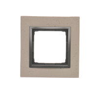 Rámeček 1 -násobný Simon 54 Nature, IP20/IP44, beton světlý/antracit DRN1/93