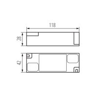 Transformátor BLINGO DRV 24W ON-OFF KANLUX 37262