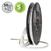 LED pásek COB RGB + WW, 840LED/m, 18W/m,