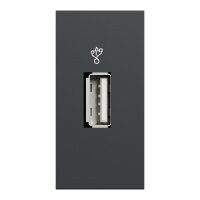 NOVÁ UNICA USB 2.0 datový konektor, 1M, Antracit SCHNEIDER NU342954