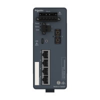 Modicon Managed Switch 4TX/1FX-MM SCHNEIDER MCSESM053F1CU0