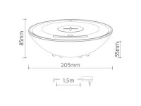 Stolní lampa CHARGER RGBW PANLUX PN15100001