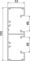 Kanál pro vestavbu přístrojů GA-53165EL