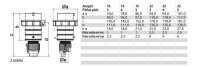 Vidlice 16A 5p 400V IP67 6h Quick-Connect BALS 21239