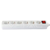 6 Ways Socket With Switch (3G 1.5MM2 X 1