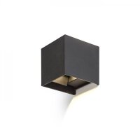 TITO SQ DIMM nástěnná černá 230V LED 2x3 RENDL R13739