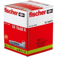 Hmoždinka s límečkem UX 10 R FISCHER 77872