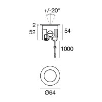 Wall Lights - Step Lights 1 arrayLED 5 W
