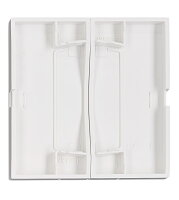 Kryt spínačů a ovladačů dvojitý, symbol šipky, bílý SCHRACK EV102312--