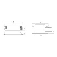 EMERGENCY KIT LED 200-33mA 10-60V DC 2W
