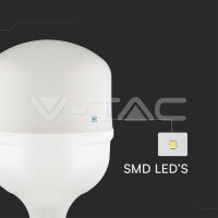 LED Bulb 50W Plastic T140 4000K E27 Wi V-TAC SKU23574