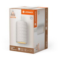 Závěsné svítidlo Decor Plaster Tube Pendant E27 White LEDVANCE 4058075838420