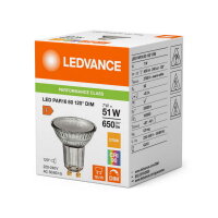 LED PAR1680120 DIM 7W 927 GU10 P   LEDV
