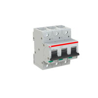 S803N-D20 jistič 3P char. D 20A s klecovou svorkou Icu 36kA ABB 2CCS893001R0201