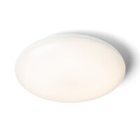 SASSARI stropní bílá polykarbonát/plast 230V LED 24W IP65 3000K RENDL R13642