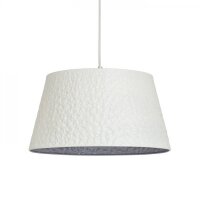 BUCKY 40 závěsná bílá/šedá kov 230V E27 28W RENDL R13360
