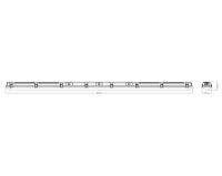 Prachotěsné svítidlo LEDVANCE DAMP PROOF COMBO 1800 V 60W MS 840 IP66 GY