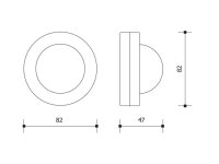 SENSOR P stropní 360° přisazený, IP20 bílá PANLUX PN71000022