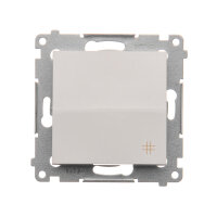 Přepínač křížový, řazení 7, 10AX, 250V~, bílá KONTAKT SIMON DW7.01/11