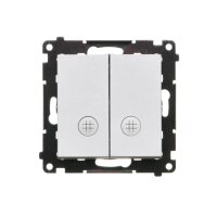 TW7/2L2.01/143 Přepínač křížový 2 násobn