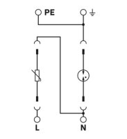Svodič přepětí typu 2 VAL-MS 230/1+1 PHOENIX CONTACT 2804429