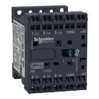 Schneider LP1K09103BD3 MiniStykač 9A 1'Z' 24V DC,pružné svorky