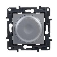 NILOÉ STEP STMÍVAČ OTOČNÝ 300W HLINÍK  LEGRAND 863352