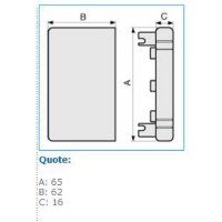 LAN 60x60 G 02249 LAN 60X60 G TERMINALE IBOCO B02249