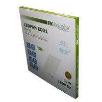 LED panel LEDPAN ECO1, 60x60 cm, 36W, 4000K, 3600lm, bílý-nestmívatelný 4738617