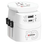 Cestovní adaptér PRO Light USB AC30PD World UK+USA+Austrálie/Čína USB A+C