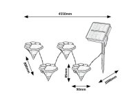 WIGRY LED 0,06W IP44 černá RABALUX 77001