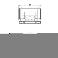 Napájecí modul pro plochý kabel 5x10mm2 Transparentní 5pól. WAGO 895-1051