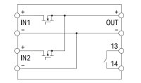 Redundantní modul vstupní napětí 2x 24 V DC vstupní proud 2x 20 A WAGO 787-1685